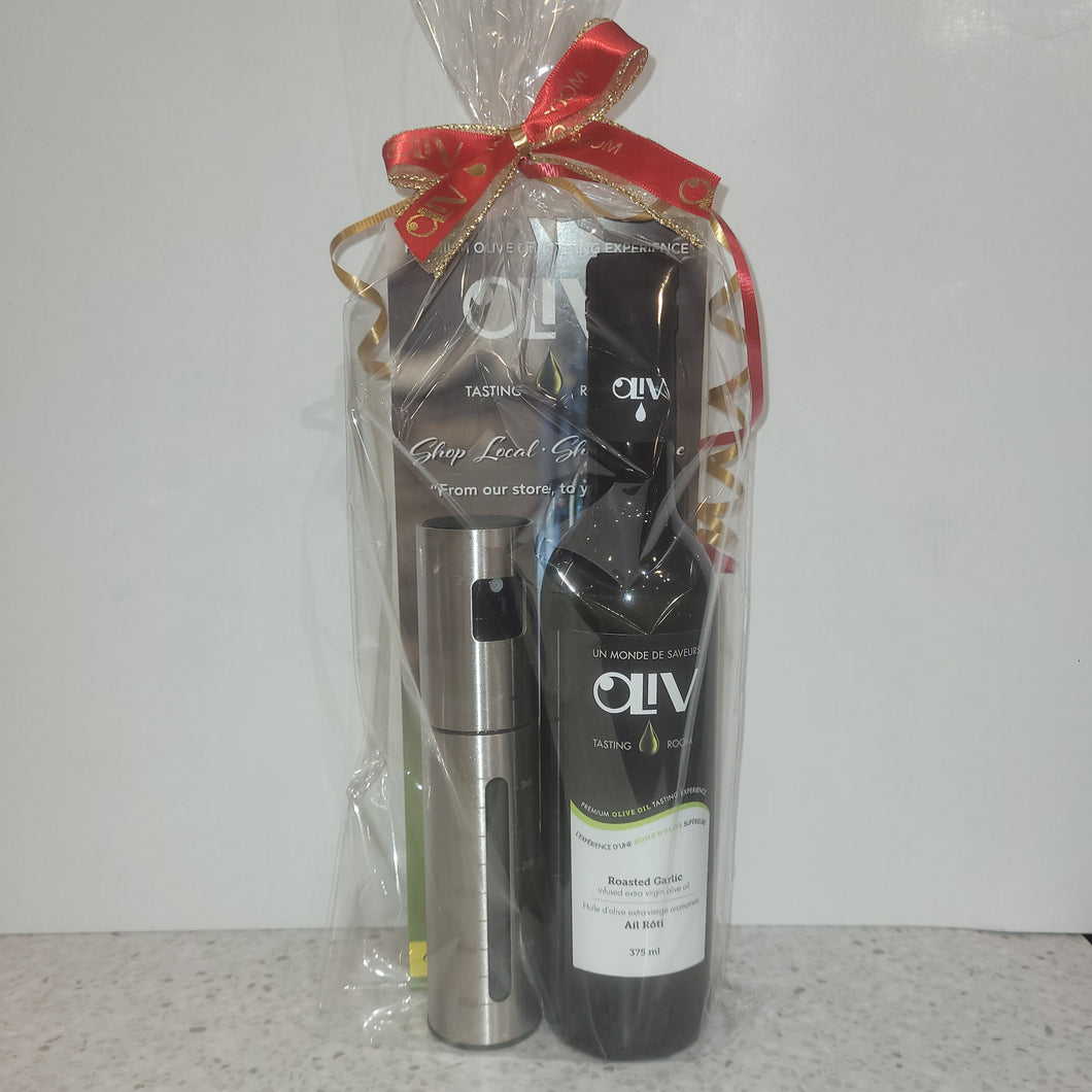 Olive Oil Mister & Oil Gift Pack