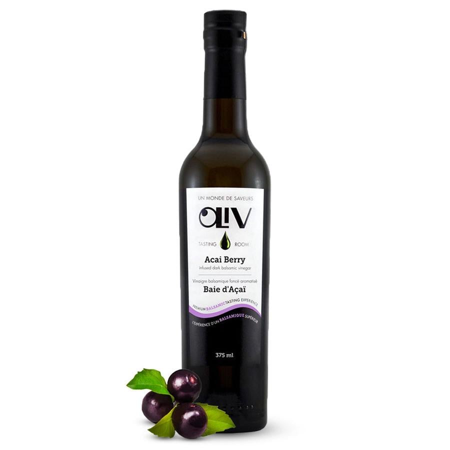 Acai Berry infused dark balsamic vinegar